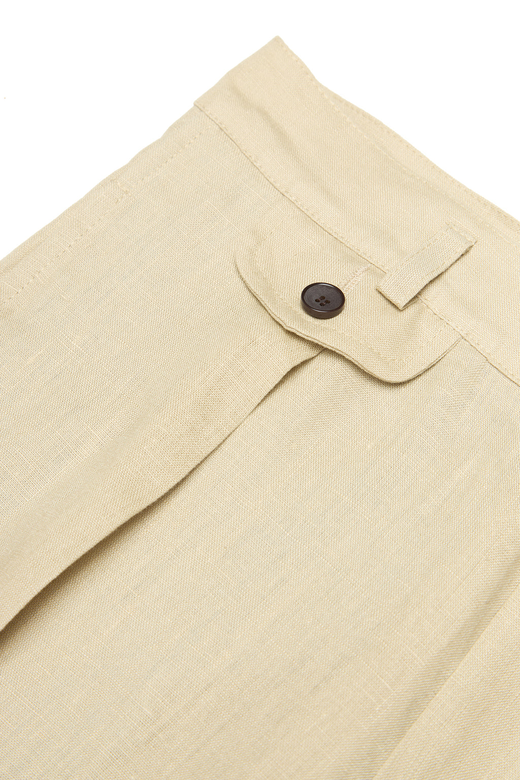 Saracen Chino Lniane Beżowe