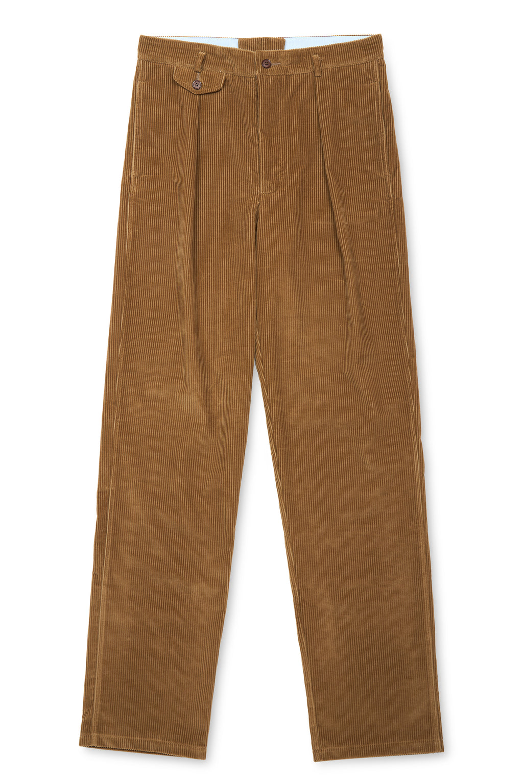 Durendal Sztruksowe Chino Brązowe