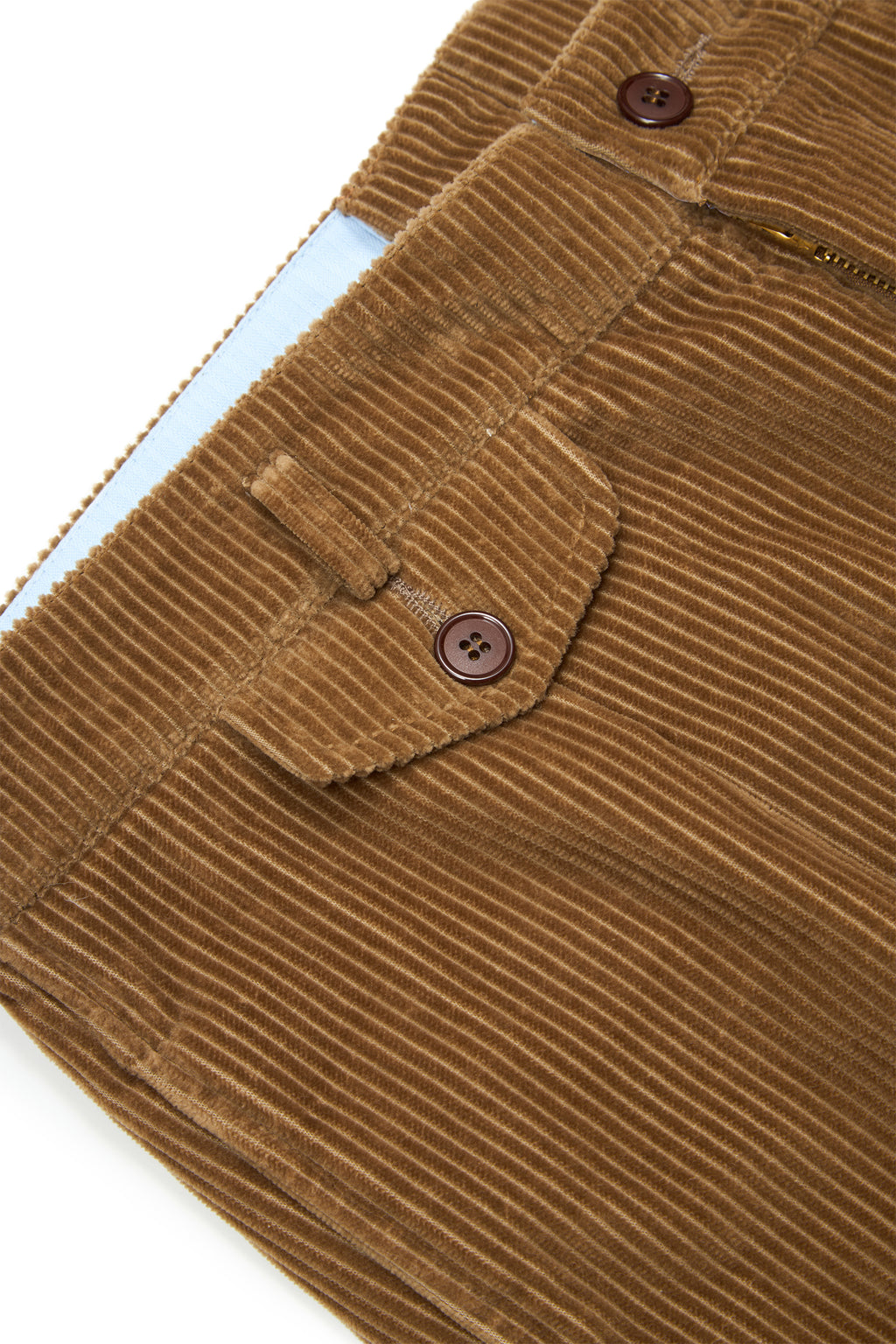 Durendal Sztruksowe Chino Brązowe