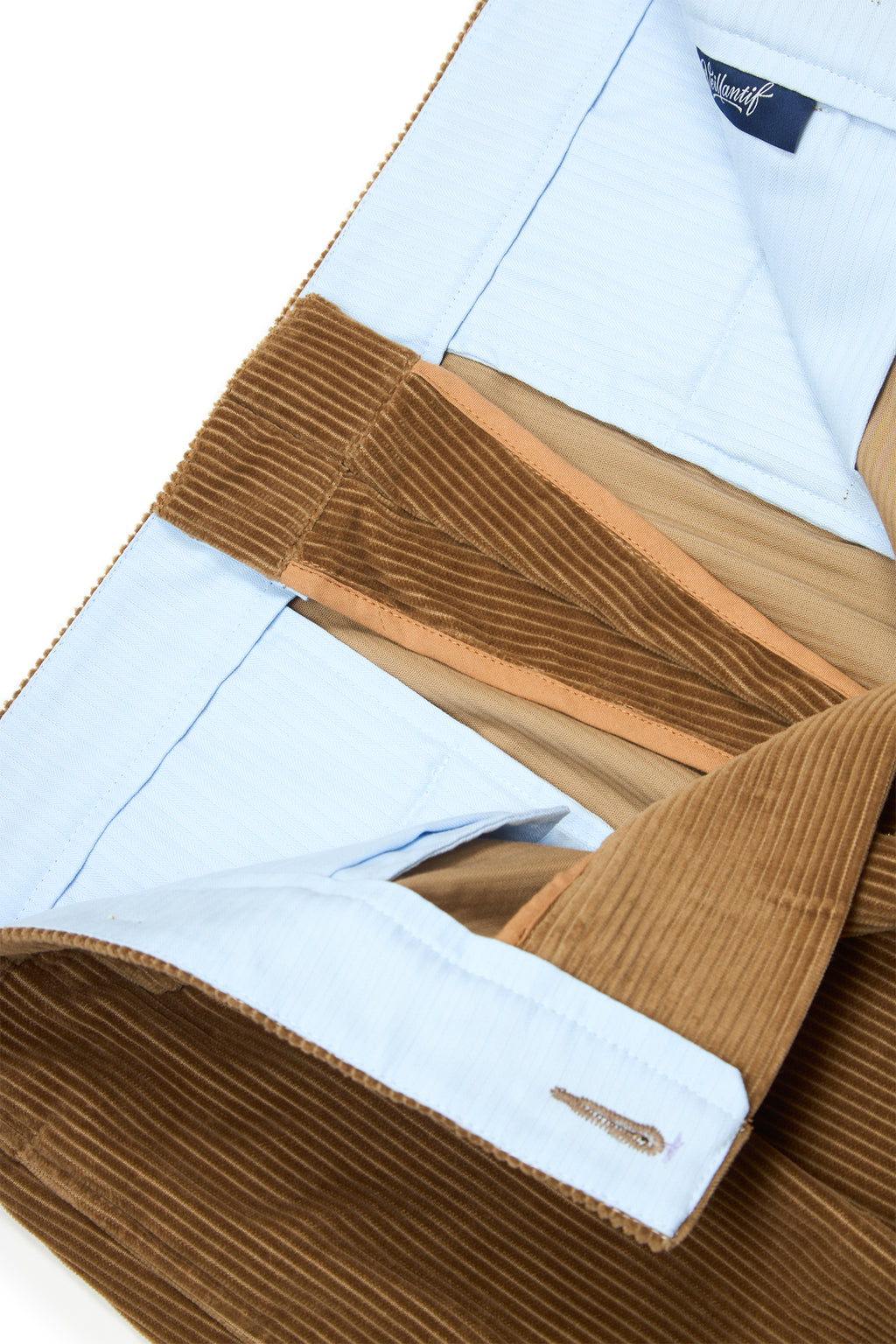 Durendal Sztruksowe Chino Brązowe